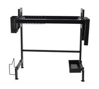 Aramox Scolapiatti in Acciaio Al Carbonio Ispessito, Organizer da Appoggio di Grande capacità per, Stendino Stabile e Affidabile (1 livello)