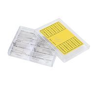 Aramox Set di 100 Barre per Tubi per Cinturini in Lega per Orologi, da 0,9 Mm, da 10 Mm a 28, con Scatola di Immagazzinaggio per la Riparazione del Collegamento di Chiusura del Cinturino