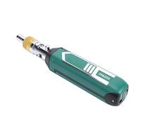 Aramox Set di Cacciaviti a Cricchetto 14 in 1, Portatile, Tascabile, Multi-angolo con 5 Bussole e 9 Punte per Riparazioni Domestiche, Elettronica e mobili.