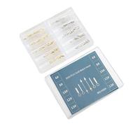 Aramox Set di Lancette di Ricambio in Metallo per Orologi al Quarzo 2035 PC21 SL68, 100 Pezzi, Oro