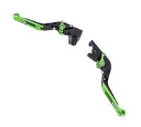 Aramox Set Leve Freno Frizione Moto - Leva Manubrio Pieghevole Regolabile a 6 velocità in Lega di Alluminio per 250 Z250 2013-2021