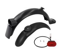 Aramox Set Paraspruzzi Anteriore e Posteriore per Scooter Elettrico, Paraspruzzi con Fanale Posteriore per M365 Pro2, Essenziale per la Guida in Caso di Pioggia (BLACK)