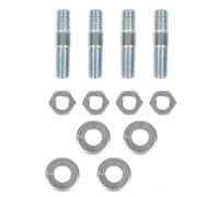 Aramox Set Prigionieri Carburatore, Kit prigionieri carburatore Lungo 1-3/8 Pollici in Metallo con Distanziali per Filettature 5/16 Pollici Collettore di Aspirazione