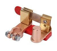 Aramox Sezionatore Batteria 12V/24V, Isolatore Batteria Positivo Post Superiore Interruttore di Interruzione Alimentazione per Auto Camion Barca RV ATV con Interruttore di Spegnimento a Coltello,