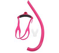 Aramox Snorkel di Nuoto Anteriore Montato Universale Regolabile, a Semplificare il Tubo Affusolato, un Miglioramento del Bilanciamento del Corpo, un Comodo Bocchino in Silicone per Nuotare con (rosso)