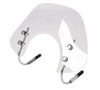 Aramox Sostituzione del Parabrezza Motociclistico per GTS 300/250/125/Super 125-300 - Kit di Parabrezza per Deflettore in Acciaio Carbone Acrilico (chiaro)