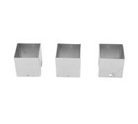 Aramox Spacer Grill in Acciaio Inossidabile, Distanziatore Antincendio BBQ Universale da 3 Pacchetti 2,5 Cm per Cottura all'aperto, Campeggio, Griglie con Materiale Resistente in Acciaio Inossidabile