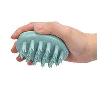 Aramox Spazzola per Capelli Shampoo in Silicone, Spazzola per Massaggio del Cuoio Capelluto in ABS 9 X 7 Cm, Denti, Manico Antiscivolo, Strumento per la Pulizia delle Radici per il Lavaggio dei