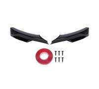 Aramox Splitter per Labbro del Paraurti Anteriore Protezione Diffusore per Paraurti Anteriore per Serie 3 E90 E91 LCI M Sport 2009 2012 Design Aerodinamico dello Spoiler in ABS Nero