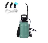 Aramox Spruzzatore Elettrico Spruzzatore Acqua Ricaricabile USB Plastica 5L 7.4V 2000mAh con Asta Telescopica 3 Testine di Spruzzo Tracolla per Piante da Giardino Pulizia Finestra Auto (Tipo B)
