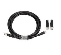 Aramox Starter Kit Backbone NMEA 2000 Cavo Backbone ABS a 5 Pin con Filettatura M12 con 2 Resistori Terminali IP67 Resistente all'olio per l'elettronica della Rete Marina