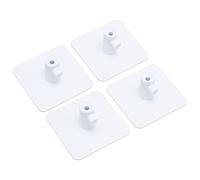 Aramox Supporti per Accessori per Mixer, Supporto per Accessori per per Miscelatore Bianco per Cucina con Design in Plastica Pesante, Facile Installazione per per Mixer da Cucina