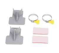 Aramox Supporti per Tubi per Piscine Staffe di Supporto per Tubi per Piscine Fuori Terra in ABS L'apertura da 1,5 Pollici Previene Il Cedimento del Tubo Riduce la Pressione della Parete per Vasche