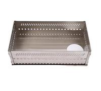 Aramox Supporto per Pietra per Sauna, Cestino per Pietra per Sauna Portatile in Acciaio Inossidabile per Stufa a Legna, capacità di 50 kg per Uso Domestico e in Campeggio (SL375) (SL375)