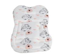 Aramox Tampone in Cotone con Inserto per Auto per Neonati, Tappetino per Cuscino per Passeggino, Supporto per Colonna Vertebrale Posteriore, Ideale per Tutte le Stagioni (Tipo 2)