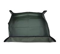 Aramox Tappetino da Giardinaggio Portatile, Tessuto Oxford Pieghevole Non Tossico di Fiori di Fiori di Rinforzo Vassoio, Miscela, Rifinitura, Tappetino per Riposizioni, 28.5x28.5in Design, Supporto