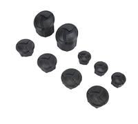 Aramox Tappi di Copertura per Fori del Telaio della Moto 9PCS Sostituzione per R1200GS LC R1250GS LC 2014-2023 con Plastica di Alta qualità Protezione anti-impatto.