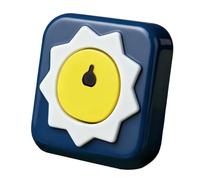 Aramox Tappo per Maniglia per Porta dei Cartoni Animati, Materiale in PVC, Impatto Sui Cuscini, Riduce il Rumore per la Casa e (Leone)