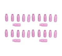 Aramox Tazze per Ugelli in Allumina TIG, Dissipazione Rapida del Calore, Aumento della Resistenza all'usura, Prestazioni Eccellenti, Ampiamente Applicabile, Lente per Gas di Protezione degli