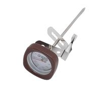 Aramox Termometro con Quadrante a Lettura Istantanea, Termometro da per caffè in Acciaio Inossidabile 304, Design a Clip da 32 a 212 °F, Lettura da 3 a 5 Secondi, per Schiumare il Latte, caffè,
