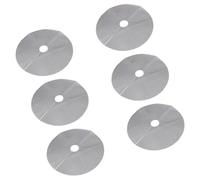 Aramox Terno di Scavo del Gatto a Prova Meteorologica, Terreno di Pianta di Piante Tagliabile Copri Griglie in Pentola per Piante di Politene per Protezione dei Fiori (30 cm 6 Pezzi)