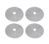 Aramox Terno di Scavo del Gatto a Prova Meteorologica, Terreno di Pianta di Piante Tagliabile Copri Griglie in Pentola per Piante di Politene per Protezione dei Fiori (40 cm 4pcs)