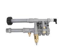 Aramox Testa della Pompa Idropulitrice Testa della Pompa Kit di Ricambio in Alluminio 2,2 GPM con Guarnizioni dell'acqua Valvole di Ritegno per Pompe a Camme Assiali Serie SRMW Pulizia della Casa