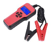 Aramox Tester Batteria Auto AE1801, Analizzatore Batteria PC ABS per Batterie di Avviamento da 12 V, Retroilluminazione LCD da 2,4 Pollici, Test di Ricarica Avvio, da 6 V a 18 per Meccanici