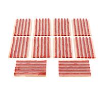 Aramox Toppa per Riparazione Pneumatici in Gomma, 50 Pezzi 100x6mm Tappo per Riparazione Pneumatici Pneumatico Tubeless Striscia di Tenuta in Gomma Strumento di Riparazione per Forature(Marrone)