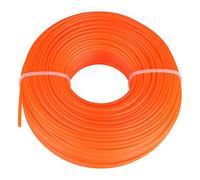Aramox Trimmer Line, 2,4mm Stringa di Nylon Resistente Filo per Cavo Rotondo per Regolatore Benzina per Tagliaerba (50m, 100m, 120m)(50m)
