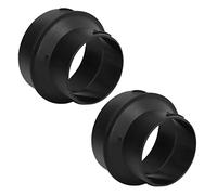 Aramox Tubo Adattatore per Riscaldatore Parcheggio, 1 Paio di Tubi Adattatori per Riscaldatore Parcheggio 60 a 75 Mm Connettore per Raccordo Tubo Condotto Riscaldatore