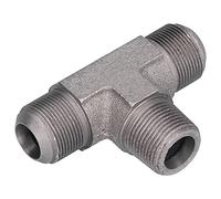 Aramox Tubo di Compressione con Raccordo a T in Ferro Diritto per Compressori d'Aria Accessori per Pompe Ad Aria per Cilindri da 51 Mm 65 Mm con Resistenza Superficiale Lucida Installazione Facile