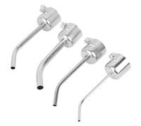 Aramox Ugello della Pistola Ad Aria Calda, Lega di Gomito Esteso in Lega di Alluminio, Compatibile con 850 850A 852 852d 852d+ 950 Modelli, per le Applicazioni di Saldatura e Saldatura