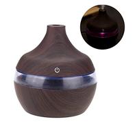 Aramox Umidificatore USB, Luce Notturna a LED Colorata, capacità 300 Ml, Ideale per Casa e Ufficio