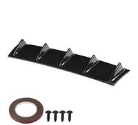 Aramox Universal Car Rear Bumper Spoiler Wing Lip Diffusore, Pinna di Squalo Telaio per una Migliore Aerodinamica e Styling (M)
