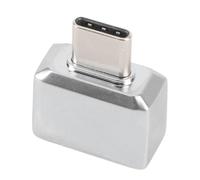 Aramox USB C Impront Lettore di Impronte Digitali, Riconoscimento 0,5s, Tocco a 360 Gradi, 10 Archiviazione per Impronte Digitali per il Computer User Friendly Secure Logins