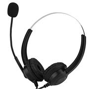 Aramox USB Headset Hands- Call Center Telefono Cuffia con con cancellazione del rumore cuffie Auricolare Ufficio per Pc o Laptop