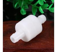 Aramox Valvola di Ritegno in 8 Mm, Valvola di Non Ritorno in Plastica Unidirezionale per Sistemi di Aria e Gas Acqua, Pressione di Apertura 0,015 MPA, Compatibile con Pompe di Carburante e