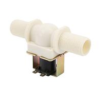 Aramox Valvola Elettromagnetica Elettrovalvola in Ottone Nylon DC24V Normalmente Chiusa G3 4 Ingressi Diaframma Ad Azione Diretta per Acqua di Rubinetto Pura Lavatrici Lavastoviglie da 32 a 212F