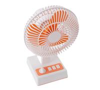 Aramox Ventilatore da Tavolo USB a 3 velocità Piccolo, Potente e Silenzioso, Mini Ventilatore da Tavolo per Ufficio Domestico, Interni Ed Esterni, Base Stabile