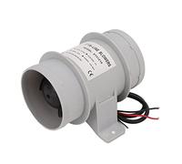 Aramox Ventilatore in Linea 3 Pollici, Ventilatore in Linea Silenzioso 12V Ventilatore per Condotti di Sentina Marina Ventilatore per Condotti in Linea per Yacht Barche Circolazione Dell'aria