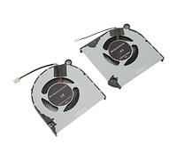 Aramox Ventola di Raffreddamento per GPU CPU Portatile con Connettore di Alimentazione a 4 Pin, Ventola di Ricambio in Lega di Alluminio e Materiale ABS per AN515 43 AN515 54 AN517 51 AN715 51,