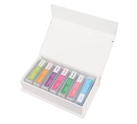 Aramox Vetrini per Microscopio Preparati in Vetro Biologico da 35 Pezzi, Set di Campioni da Laboratorio con Isolamento in Spugna Spessa per Bambini, Studenti, Regalo Educativo