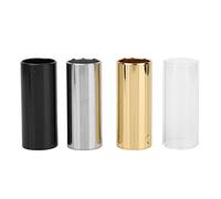 Aramox Vetro in Metallo e Diapositive per Chitarra in Acciaio Inossidabile Set con Box di Stoccaggio Sano di Suono Luminoso e Stile Preferito dei Professionisti per Basso Acustico Elettrico Ukulele