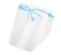 Aramox Visiera Protettiva Completa, Visiera Trasparente Antiappannamento con Telaio Riutilizzabile, vestibilità Comoda per Uso Domestico e Professionale, 22 * 16 Cm per Tutte le Dimensioni della