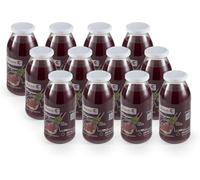 Aran-C Nettare succo di melograno puro senza zucchero 100% italiano - 12 bottiglie da 500 ml