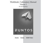 Arana Workbook/Lab Manual V2 For Puntos De Partida (Tascabile)