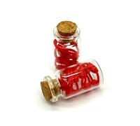 arana's - Bracciale sette nodi rosso originale - Contro il malocchio - Filo rosso destinazione protezione energia negativa - Amuleto buona fortuna e amicizia - Uomo donna coppia amici, Desde 11 cm a