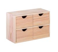 ARANAZ S.L. MANUFACTURAS DE LA MADERA Miniblock 4 cassetti in legno di pino