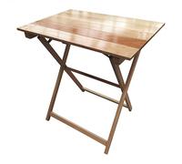 Aranaz | Tavolo Flex Velador con tavolette, pieghevole e portatile, per esterni, ideale per balcone, giardino, terrazza, campeggio, patio, picnic ed eventi | multiuso | legno | vernice | 50 x 70 x 76